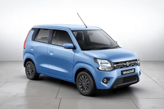 Maruti Suzuki Wagon R Poolside Blue Color Image